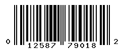 UPC barcode number 012587790182