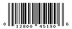 upc 012800451906 barcode image