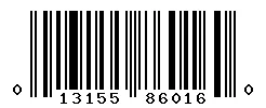 013155860160 barcode