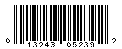 UPC barcode number 013243052392