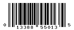 upc 013388550135 barcode image