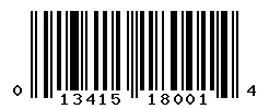 013415180014 barcode