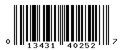 upc 013431402527 barcode image