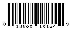 upc 013800101549 barcode image