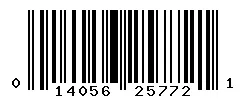 014056257721 barcode