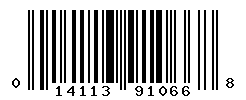 UPC barcode number 014113910668