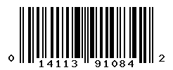 UPC barcode number 014113910842