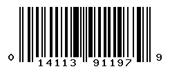 UPC barcode number 014113911979