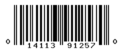 UPC barcode number 014113912570