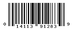 UPC barcode number 014113912839