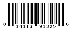 UPC barcode number 014113913256