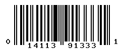 UPC barcode number 014113913331