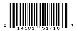upc 014181517103 barcode image