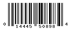 upc 014445508984 barcode image