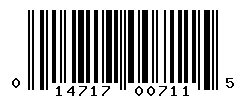 upc 014717007115 barcode image