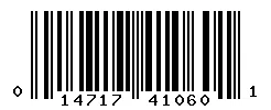 014717410601 barcode