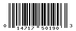 upc 014717501903 barcode image