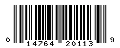 014764201139 barcode