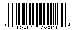 UPC barcode 015561200844