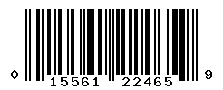 UPC barcode number 015561224659