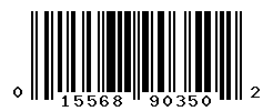 UPC barcode number 015568903502