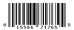 upc 015586717655 barcode image