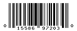 UPC barcode number 015586972030 lookup