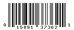 UPC barcode 015891373621