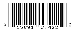 upc 015891374222 barcode image