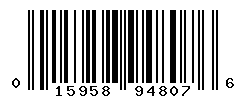 upc 015958948076 barcode image