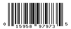 UPC barcode 015958979735