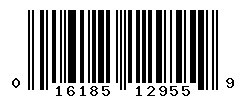 UPC barcode number 016185129559