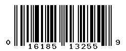 UPC barcode number 016185132559