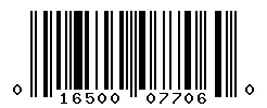 016500077060 barcode