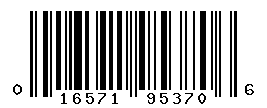 UPC barcode number 016571953706