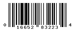 016652832234 barcode