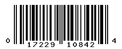 upc 017229108424 barcode image