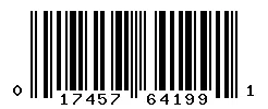 017457641991 barcode