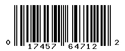 017457647122 barcode