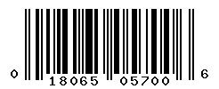 UPC barcode number 018065057006