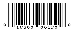 UPC 018200530302 Lookup | Barcode Spider