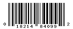UPC barcode number 018214840992