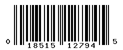 UPC barcode number 018515127945