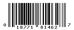 upc 018771814627 barcode image