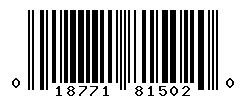 upc 018771815020 barcode image