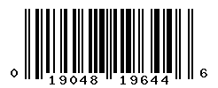 UPC barcode number 019048196446