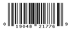 UPC barcode number 019048217769