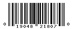 UPC barcode number 019048218070