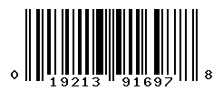 UPC barcode number 019213916978