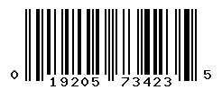 UPC barcode number 0195734232510 lookup